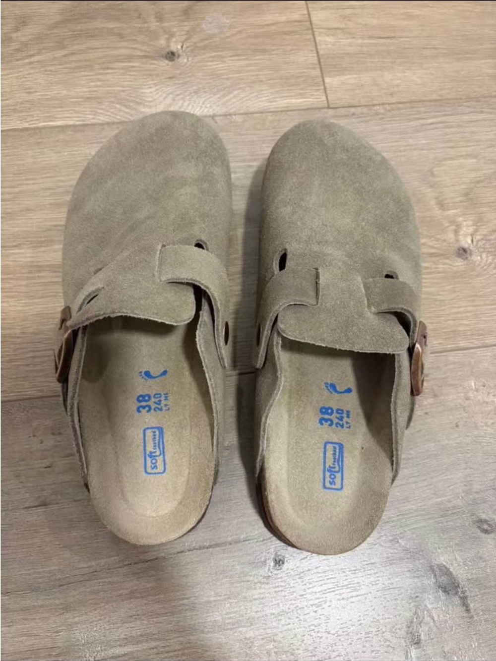 Birkenstock Boston Suede Clogs